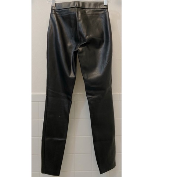 Sold.  Zara Faux Leather Pants - Picture 3 of 7